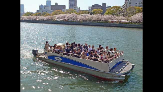 アクアmini 大阪城お花見クルーズ | 大阪で開催されるイベント情報